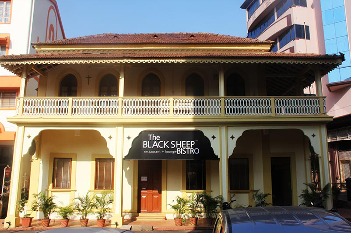 Black Sheep Bistro in Goa